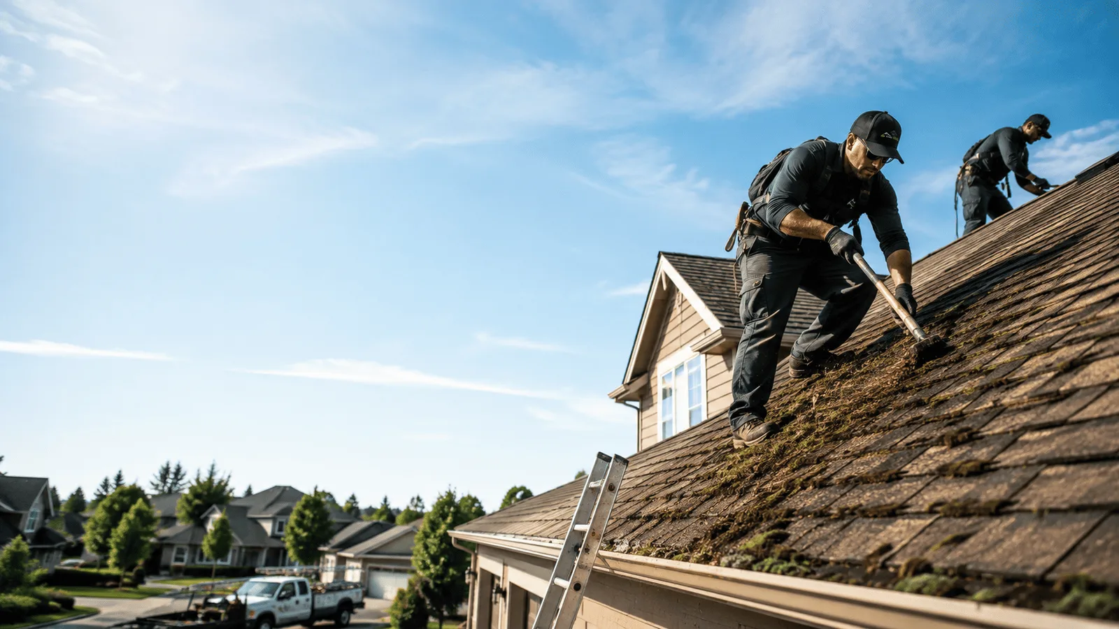 Roof Moss Removal in Higley, AZ near me